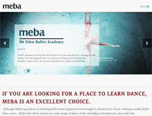 Tablet Screenshot of meba.co.nz